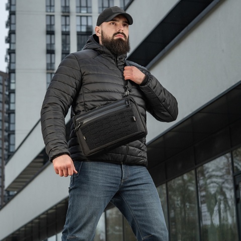 M-TAC Torba Admin Bag Large Elite Hex z rzepem Black