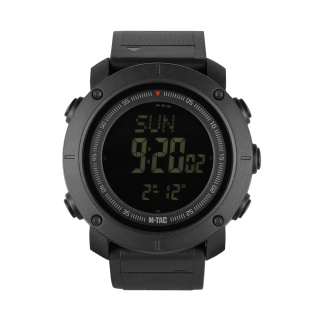 M-TAC Zegarek taktyczny z kompasem 2095 Black