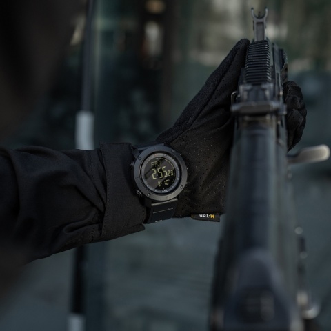 M-TAC Zegarek taktyczny z kompasem 2095 Black