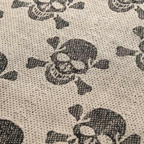 M-TAC Chusta Shemagh Pirate Skull Coyote Black