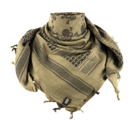 M-TAC Chusta Shemagh Pirate Skull Olive Black