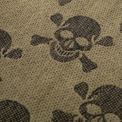 M-TAC Chusta Shemagh Pirate Skull Olive Black