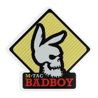 M-TAC Naklejka Bad Boy Odblaskowa Black