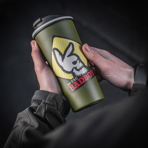 M-TAC Naklejka Bad Boy Odblaskowa Black