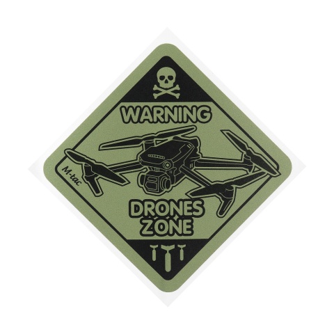 M-TAC Naklejka Drones Zone Small Ranger Green