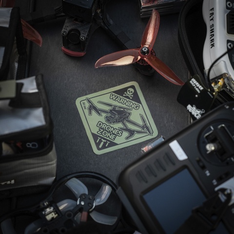 M-TAC Naklejka Drones Zone Small Ranger Green