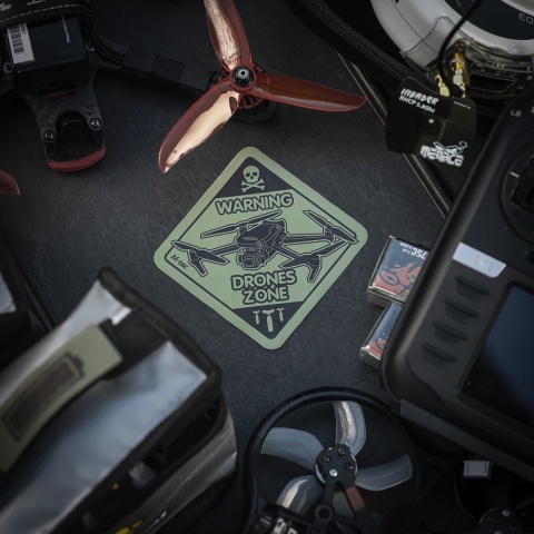 M-TAC Naklejka Drones Zone Small Ranger Green