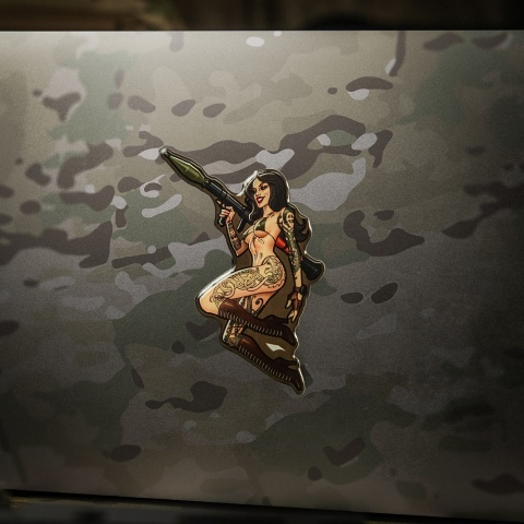 M-TAC Naklejka Tactical Girl 9 RPG Skandinavik