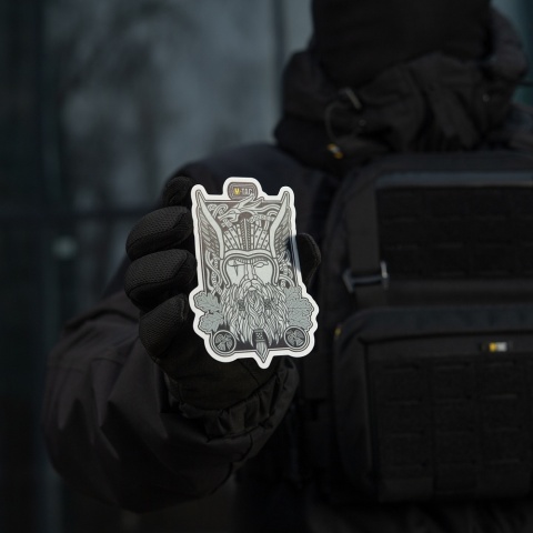 M-TAC Naklejka Odin odblaskowa Black