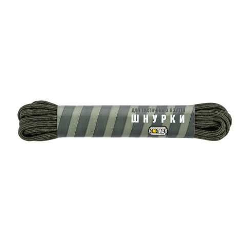 M-TAC Sznurowadła Typ 3 OD Green 185 cm