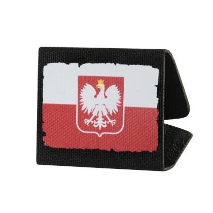 M-TAC Naszywka na rzep Polski White Red Black