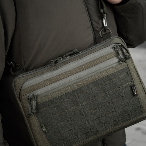 M-TAC Torba Admin Bag Large Elite Hex z rzepem Ranger Green