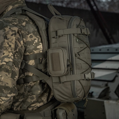 M-TAC Kieszeń na rękawiczki medyczne Elite Ranger Green