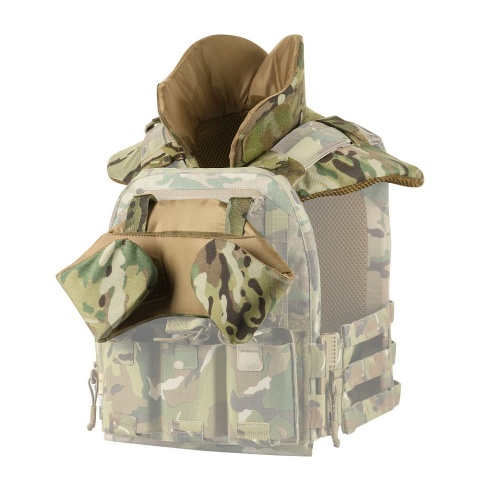 M-TAC Kołnierz ochronny na wkłady balistyczne do kamizelki taktycznej Plate Carrier Cuirass QRS MultiCam®