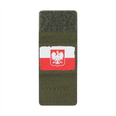 M-TAC Naszywka na rzep Patch MOLLE Flaga Polski White Red Ranger Green