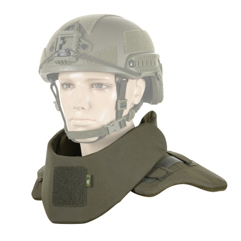 M-TAC Kołnierz ochronny na wkłady balistyczne do kamizelki taktycznej Plate Carrier Cuirass QRS Ranger Green