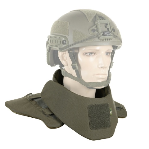 M-TAC Kołnierz ochronny na wkłady balistyczne do kamizelki taktycznej Plate Carrier Cuirass QRS Ranger Green