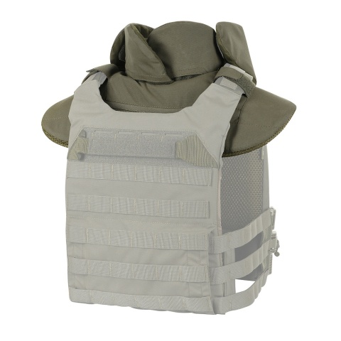 M-TAC Kołnierz ochronny na wkłady balistyczne do kamizelki taktycznej Plate Carrier Cuirass QRS Ranger Green