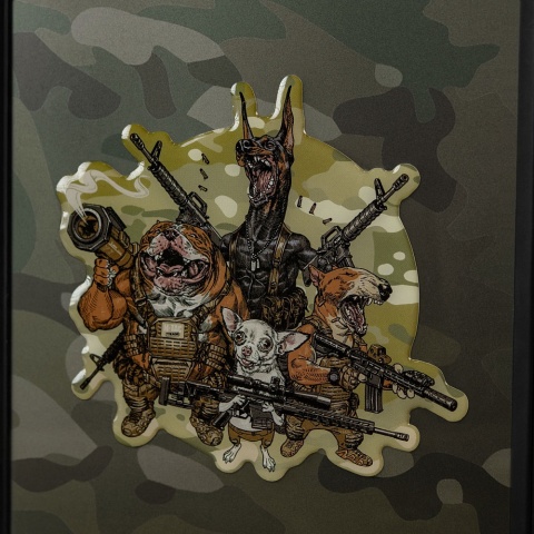 M-TAC Naklejka 3D REX Team