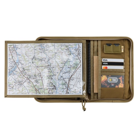 M-TAC Organizer notatnik A5 Elite Coyote