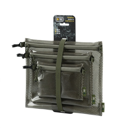 M-TAC Zestaw organizerów Zip Pocket Set Elite Ranger Green