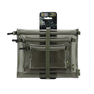M-TAC Zestaw organizerów Zip Pocket Set Elite Ranger Green