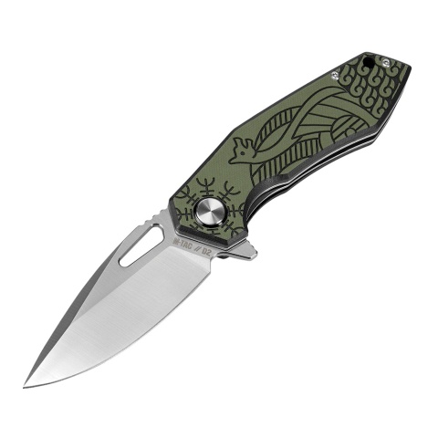 M-TAC Nóż Składany Type 12 Scandinavian Black/Olive