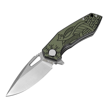 M-TAC Nóż Składany Type 12 Scandinavian Stonewash Black/Olive