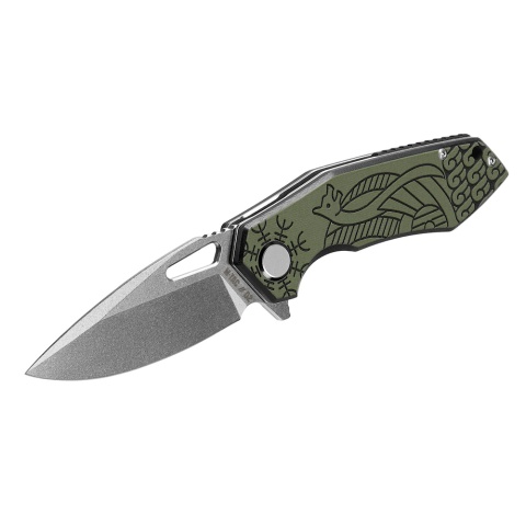 M-TAC Nóż Składany Type 12 Scandinavian Stonewash Black/Olive