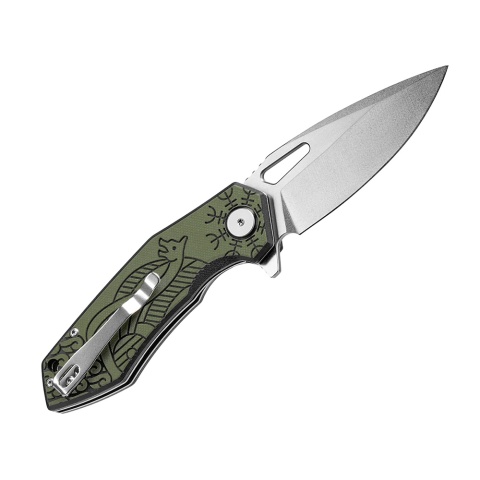 M-TAC Nóż Składany Type 12 Scandinavian Stonewash Black/Olive