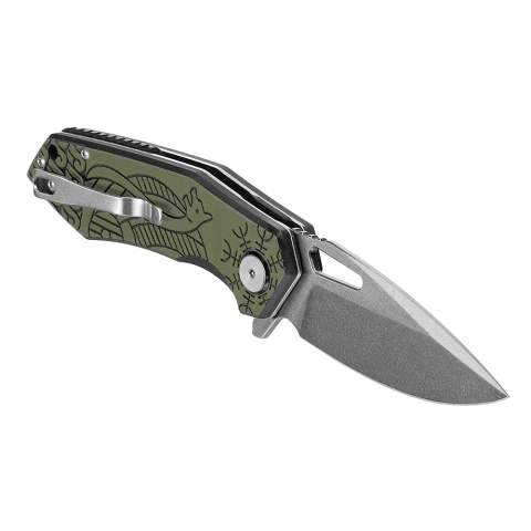 M-TAC Nóż Składany Type 12 Scandinavian Stonewash Black/Olive