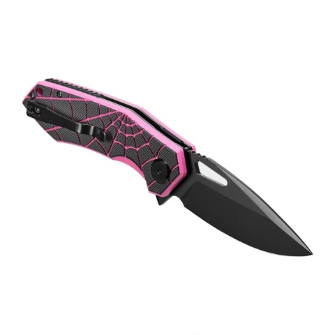M-TAC Nóż Składany Type 12 Spider Web Black/Pink