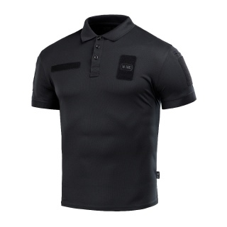 M-TAC Koszulka Polo Elite Tactical Coolmax Czarna