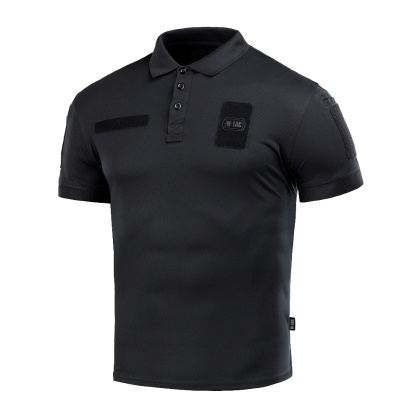 M-TAC Koszulka Polo Elite Tactical Coolmax Czarna