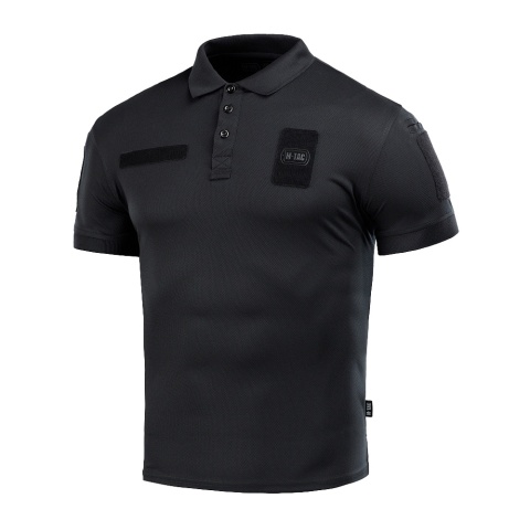 M-TAC Koszulka Polo Elite Tactical Coolmax Czarna