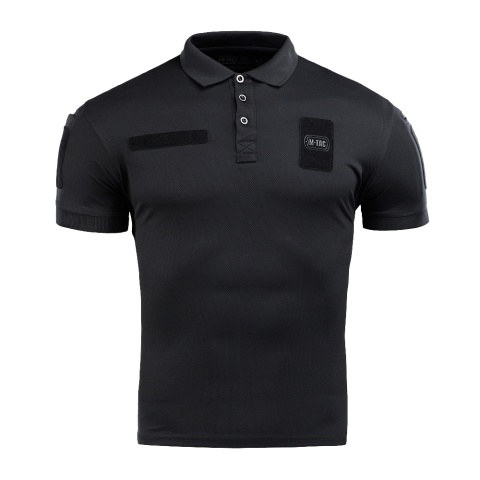 M-TAC Koszulka Polo Elite Tactical Coolmax Czarna