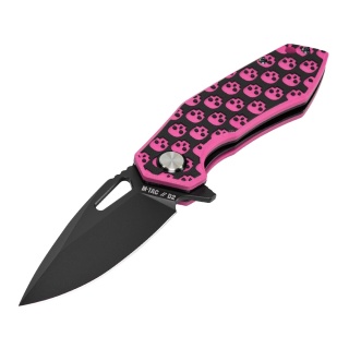 M-TAC Nóż Składany Type 12 Skull Black/Pink