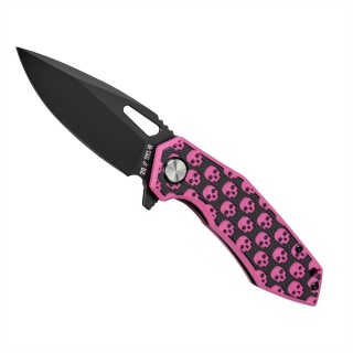 M-TAC Nóż Składany Type 12 Skull Black/Pink