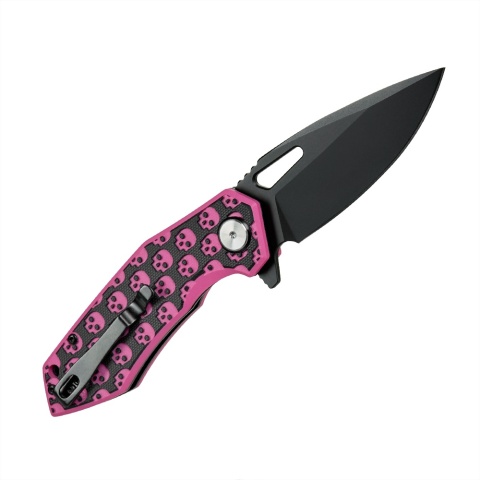 M-TAC Nóż Składany Type 12 Skull Black/Pink