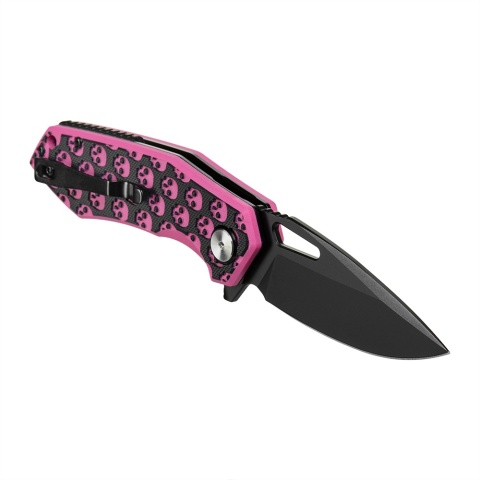 M-TAC Nóż Składany Type 12 Skull Black/Pink