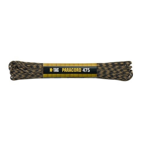 M-TAC Paracord 475 15m Black/Coyote