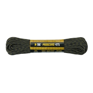 M-TAC Paracord 475 30m Black Forest