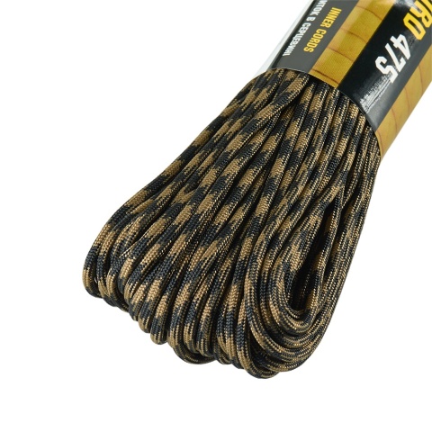 M-TAC Paracord 475 30m Black/Coyote