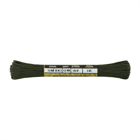 M-TAC Paracord Minicord 15m Ranger Green