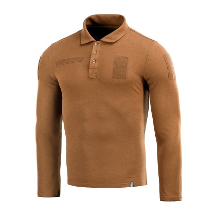 M-TAC Koszula Taktyczna Polo z długim rękawem 65/35 Coyote Brown