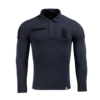 M-TAC Koszula Taktyczna Polo z długim rękawem 65/35 Dark Navy Blue