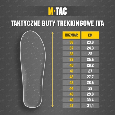 M-TAC Buty Trekkingowe IVA Black