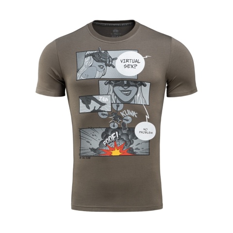 M-TAC Koszulka Comics Drone Girl Dark Olive