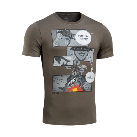 M-TAC Koszulka Comics Drone Girl Dark Olive
