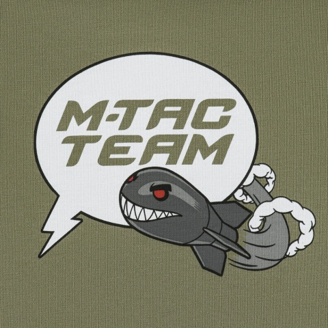 M-TAC Koszulka Comics Drone Girl Jasno oliwkowa